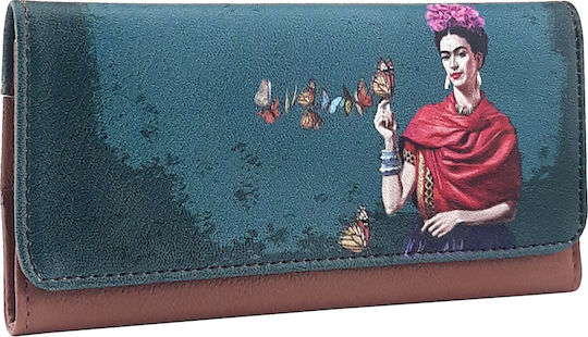 Pera Tobacco Pouch Frida With Magnetic Clasp 16x7.5cm Multicolour