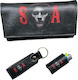 Dino Rossi Tobacco Pouch With Magnetic Clasp 16x9cm Multicolour