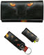 Dino Rossi Tobacco Pouch With Magnetic Clasp 16x9cm Black