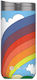 Les Artistes Rainbow Glass Thermos Stainless Steel 500ml Multicolour