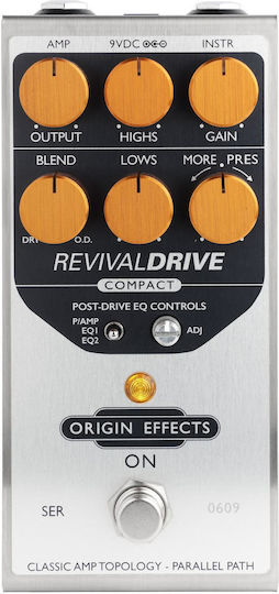 Origin Effects RevivalDrive Compact Πετάλι Effect Over­drive Ηλεκτρικής Κιθάρας