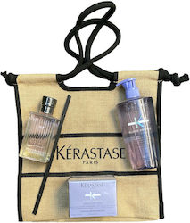 Kerastase Women's Hair Care Set Blond Absolu with Fragrance / Mask / Shampoo / Beach Bag 4x695ml