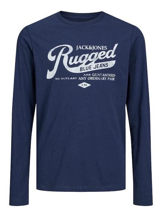 Kids' Shirt Long Sleeve Blue