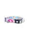 Max & Molly Magic Zebra Dog Collar 25mm x 39 - 62cm Large Multicolour