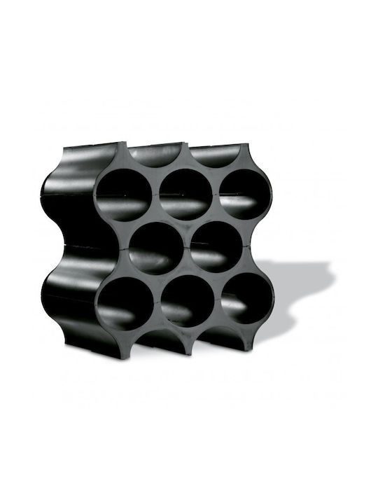 Koziol Tischplatte Flaschenhalter Hölzernes Schwarz 36.4x35.3x23εκ.