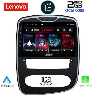 Lenovo Car-Audiosystem für Renault Clio 2016> (Bluetooth/USB/AUX/WiFi/GPS) mit Touchscreen 10.1"