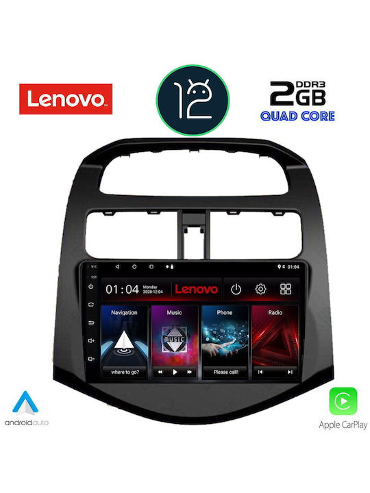 Lenovo Ηχοσύστημα Αυτοκινήτου για Chevrolet Spark (Bluetooth/USB/AUX/GPS) με Οθόνη Αφής 9"