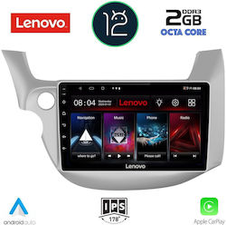 Lenovo Ηχοσύστημα Αυτοκινήτου για Honda Jazz / M (Bluetooth/USB/AUX/GPS) με Οθόνη Αφής 10.1"