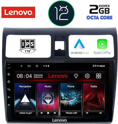 Lenovo Car-Audiosystem für Suzuki Swift 2005-2011 (Bluetooth/USB/AUX/WiFi/GPS/Apple-Carplay) mit Touchscreen 10.1"