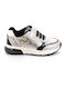 SPACECLUB Kids Sneakers Anatomic with Scratch & Lights Gold
