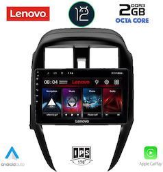 Lenovo Sistem Audio Auto pentru Nissan Însorit / Almera (Bluetooth/USB/AUX/WiFi/GPS/Apple-Carplay) cu Ecran Tactil 10.1"