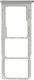 Dual Sim Tray Λευκό για Galaxy A70