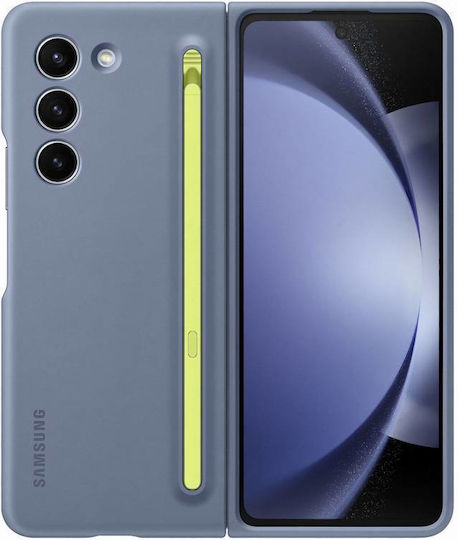 Samsung Back Cover Σιλικόνης Μπλε (Galaxy Z Fold5)