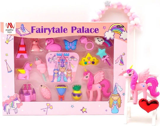 QiHao Eraser Set for Pencil and Pen Magic Palace 15pcs