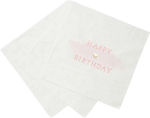 Party Napkins Pink 20pcs