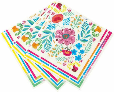 Party Napkins Multicolored 20pcs