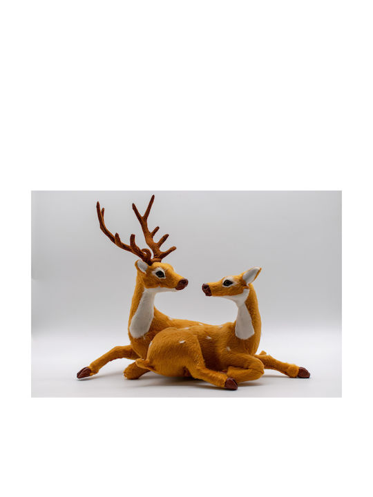 Keroplast Christmas Deer Figure Brown 24cm