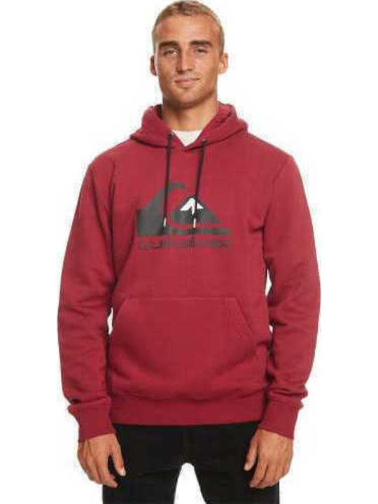 Quiksilver Big Logo Hanorac cu Glugă Roșu