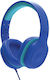 Kiddoboo KBHS01 Ενσύρματα Παιδικά On Ear Ακουστικά Lolipop Blue