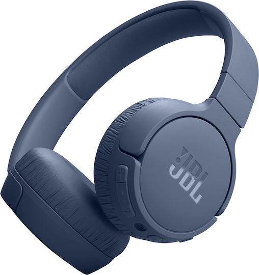 JBL Tune 670NC Wireless / Wired On Ear Headphones with 70 hours of Operation and Quick Charge Blue
