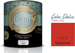 Pellachrom Deco Chalk Paint Χρώμα Κιμωλίας 1-3-7 Signorina 750ml