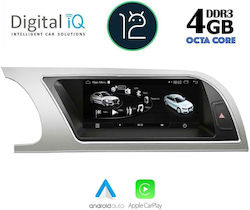 Digital IQ Sistem Audio Auto pentru Audi A5 2012-2016 (Bluetooth/USB/AUX/WiFi/GPS/Apple-Carplay) cu Ecran Tactil 8.8"