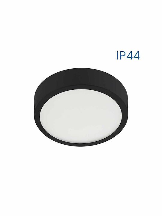 Vivalux Στρογγυλό Εξωτερικό LED Panel 24W με Φυσικό Λευκό Φως 4000K 22.5εκ.