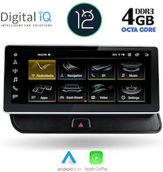 Digital IQ Car-Audiosystem für Audi Q5 2008-2018 (Bluetooth/USB/AUX/WiFi/GPS/Apple-Carplay) mit Touchscreen 10.25"