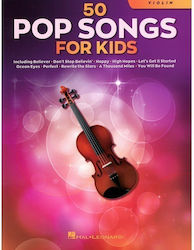 Hal Leonard 50 Pop Songs Children's Sheet Music for String Instruments / Violin