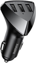 Remax Зарядно за кола с Портове 3xUSB-A Remax Зарядно за кола с Портове 3xUSB-A