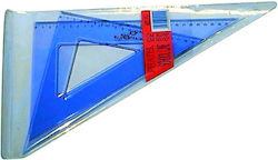 Pratel Set 2 Instrumente Geometrice Plastic Albastru