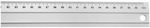 Westcott Metallic Transparent Ruler 100cm