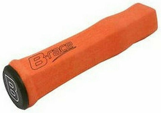 B-Race B-SOFT Χειρολαβές Ποδηλάτου BMX σε Πορτοκαλί Χρώμα 127mm