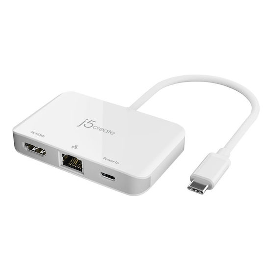 J5create USB-C Docking Station με HDMI 4K PD Ethernet (JCA351)