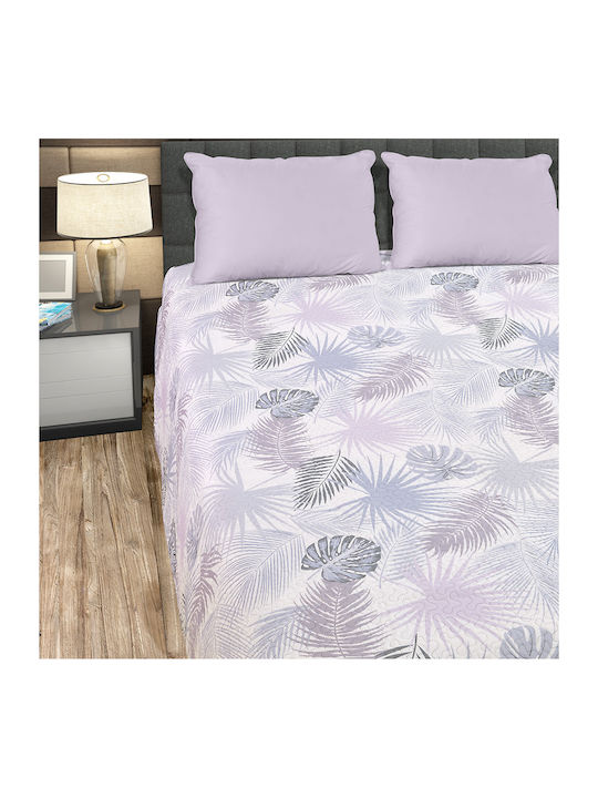 Lino Home Tengeri Coverlet Queen Size from Polyester White 220x240cm