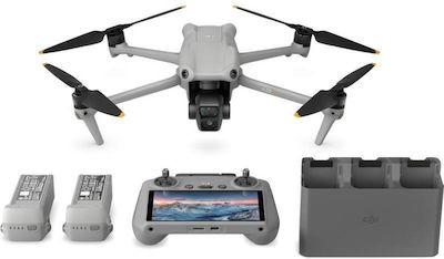 DJI Air 3 Drone Fly More Combo (DJI RC 2) 5.8 GHz με Κάμερα 4K 60fps HDR και Χειριστήριο, Συμβατό με Smartphone