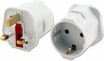 Lamtech English to Greek Plug Adapter