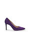 Sagiakos Pointed Toe Purple Heels