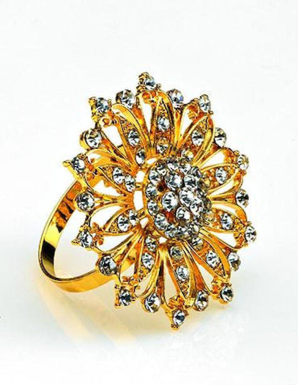 Napkin Ring Metallic Gold 1pcs