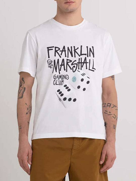 Franklin & Marshall Тениска Бял