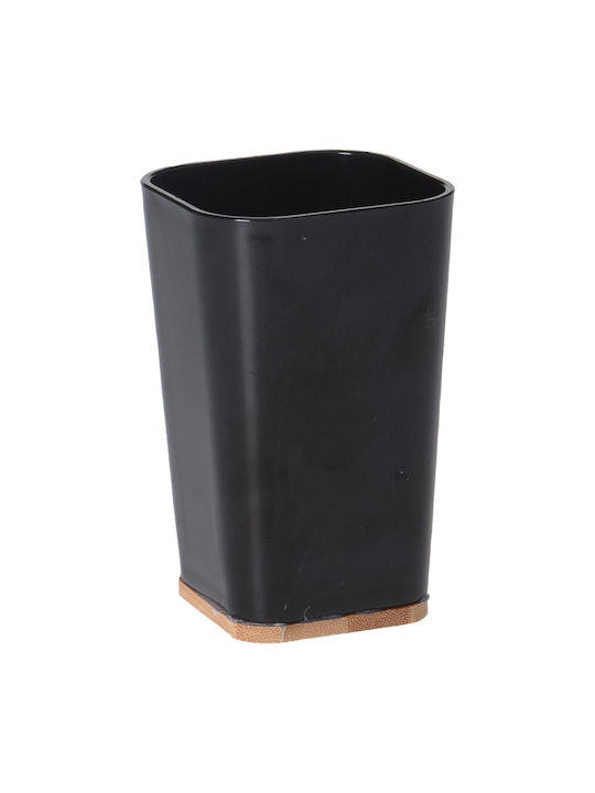 ArteLibre Plastic Cup Holder Countertop Black