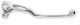Accossato Motorcycle Brake Lever for Aprilia Pegaso 650 Silver AGD181