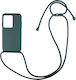Sonique Back Cover Silicone 0.5mm with Strap Gr...
