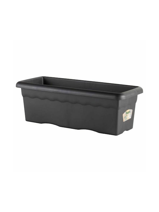 Plastiken Flower Pot in Gray Color S7106143