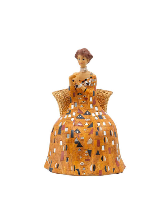 BigBuy Decorative Figure Polyresin 21x18.5x31cm 1pcs