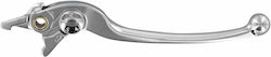 Parts Unlimited Μανέτα Φρένου Μοτοσυκλέτας Ασημί 13236-1337