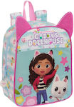 Safta Gabby's Dollhouse Σχολική Τσάντα Πλάτης Νηπιαγωγείου σε Γαλάζιο χρώμα