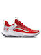 Under Armour Flow Futr X 3 Low Basketball Shoes Red