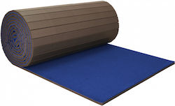 Στρώμα Πάλης, Γυμναστικής  5m x 1,5m, πάχος 5cm, μπλε, Roll Mat Premium