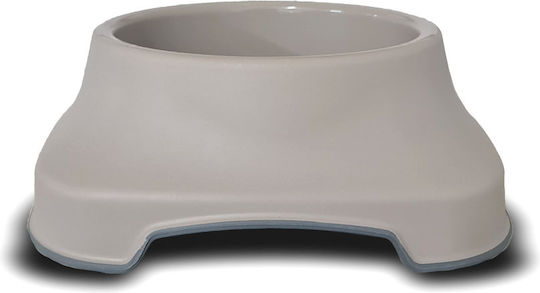 Pet Plast Art Plastic Bol Mâncare pentru Câine & Pisică 2lt în Culoare Bej